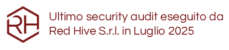 Security Audit Luglio 2025